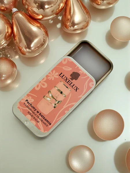 LUXELUX Solid Balm Aurelia – balsam parfumat în cutie metalică 10g