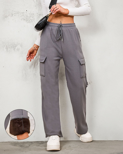 Royalfashion Pantaloni de luptă pentru femei Warmed