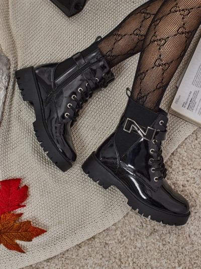 Royalfashion Botine tip workeri pentru femei Milloze