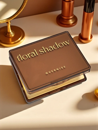 Guerniss Paletă de 4 farduri de pleoape glitter Chocolate Fudge