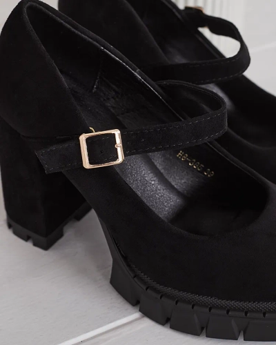 Royalfashion Pompe eco-suede Elomma pentru femei