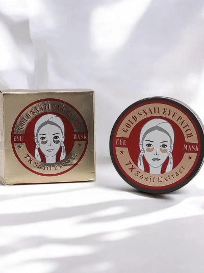 Pachete de gel pentru ochi Luxelux cu mucus de melc 60 de buc.