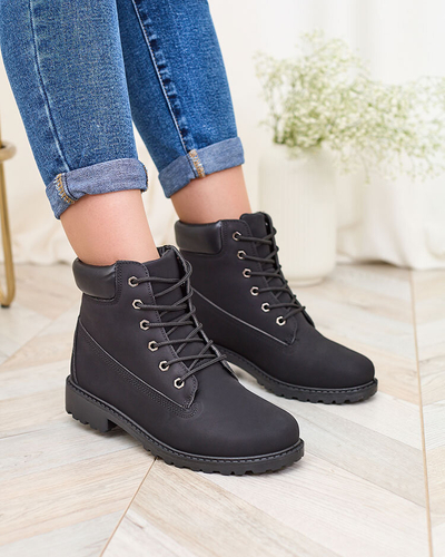 Royalfashion Trappers Karveliea negru pentru femei