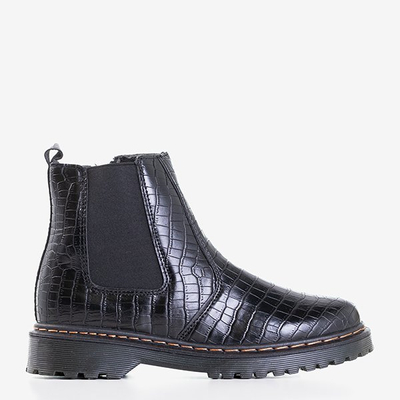 Cizme dama din piele de sarpe Galetiasi - Incaltaminte