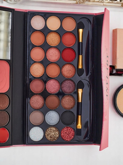 ANYLADY Paletă compactă de machiaj – farduri de pleoape, contour, buze 33 de nuanțe
