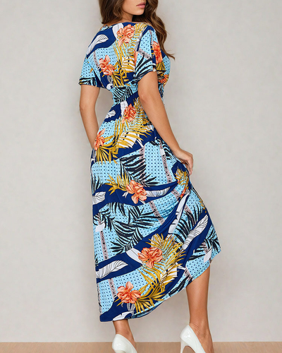 Royalfashion Rochie midi cu imprimeu pentru femei