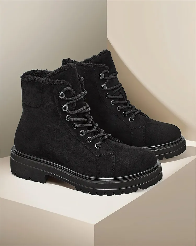 Ghetele de glezna pentru femei Royalfashion Vesot cu sireturi