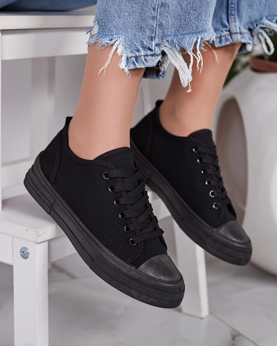 Royalfashion Adidași clasici cu șireturi pentru femei Seleas