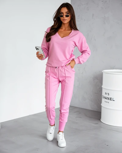 Royalfashion Set Casual pentru Femei din Bumbac