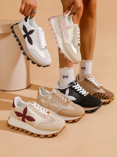 Royalfashion Pantofi sport pentru femei pe o talpă mai groasă Aloqa