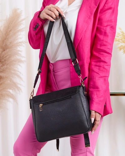 Royalfashion Negru Geantă de mână medie pentru femei