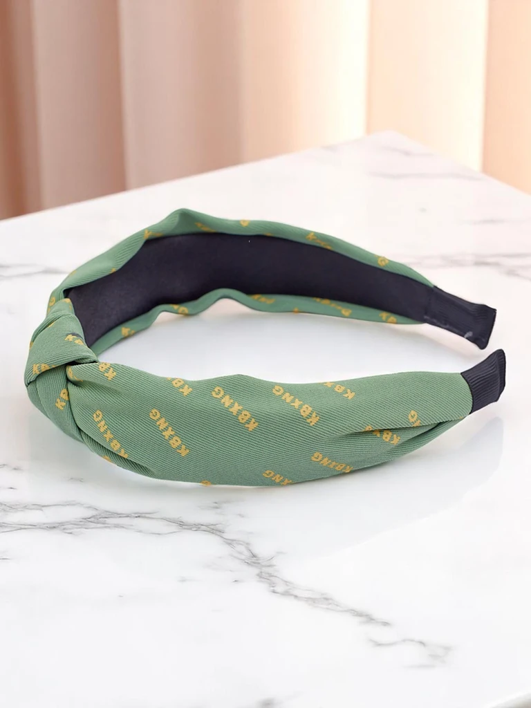 Royalfashion Bentiță de păr cu model împletit Grafity Boom