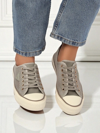 Sneakers perforate Royalfashion pentru femei Rebbse