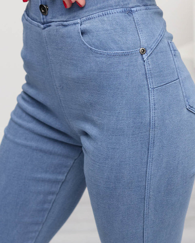 Tregging de damă bleumarin- Îmbrăcăminte