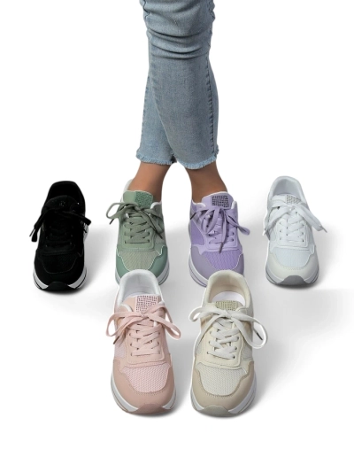 Royalfashion Adidașii sport pentru femei pe o platformă Revided