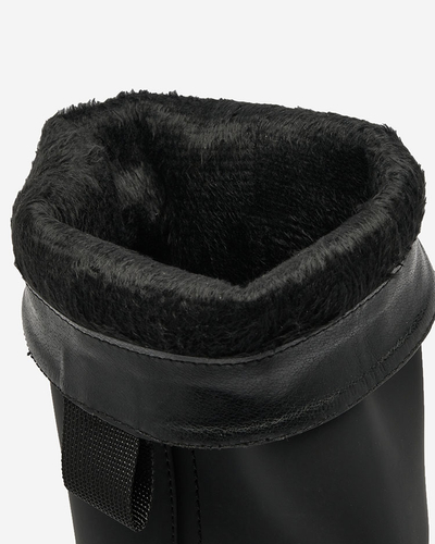 Royalfashion Cizme înalte de damă în negru Denesis