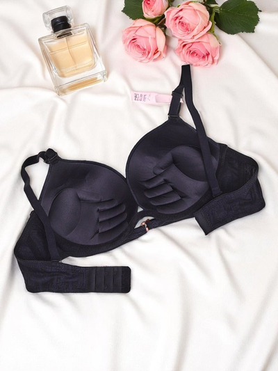 Royalfashion Sutien push-up cu dantelă pentru femei Sutien Tiva