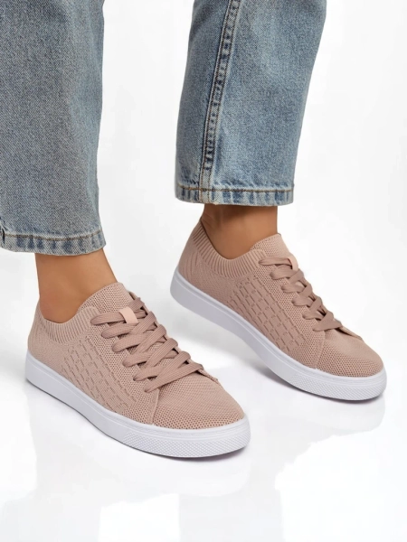 Sneakers de damă Royalfashion Calista Rosa - pantofi roz pentru primăvară și vară