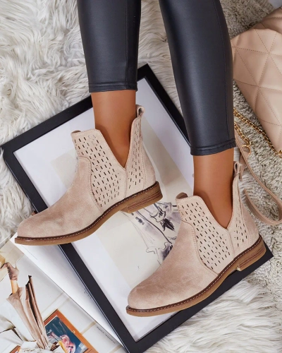 Royalfashion Cizme eko suede Ovilla pentru femei
