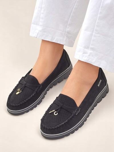 Mocasini pentru femei Royalfashion cu șireturi Elissas