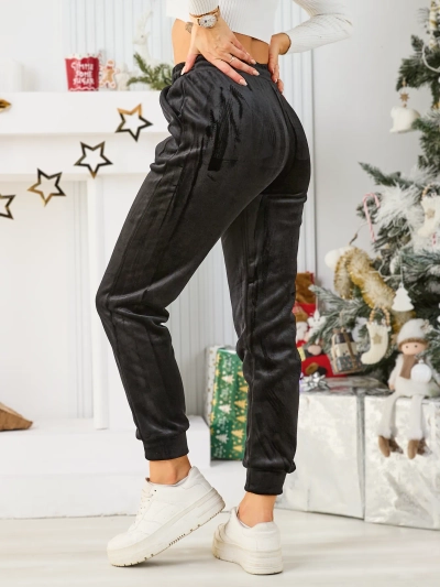 Royalfashion Pantaloni de trening pentru femei caldurosi