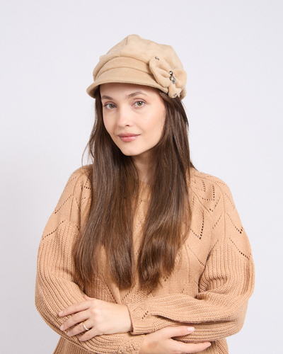 Beret de damă de la Royalfashion cu un fundiță