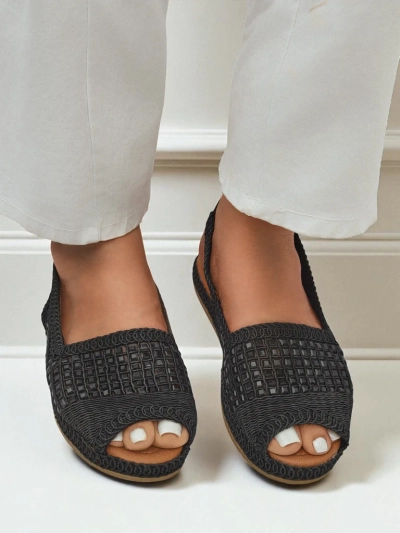 Sandale de damă, sandale espadrile de damă cu pietre strălucitoare Belle Sparkle