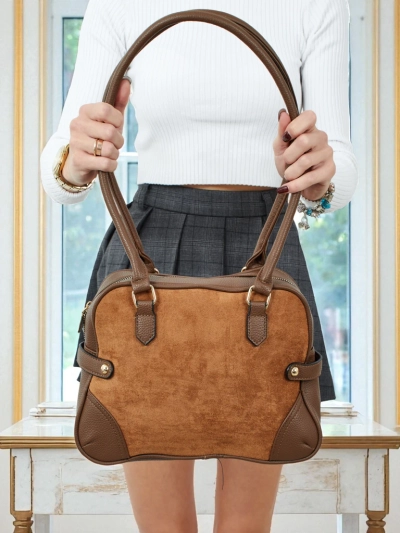Torebka damska shopper eko skórzana Erelle