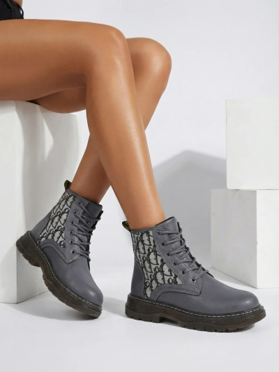 Royalfashion Botine pentru femei cu imprimeu Efrioz