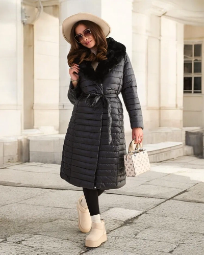 Royalfashion Palton lung pentru femei