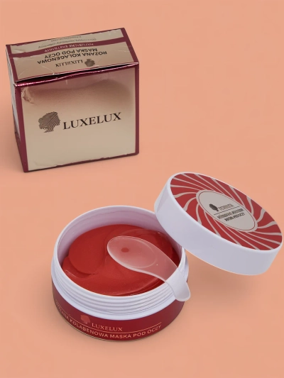 Patches cu colagen Luxelux Rose pentru zona de sub ochi 60 buc.