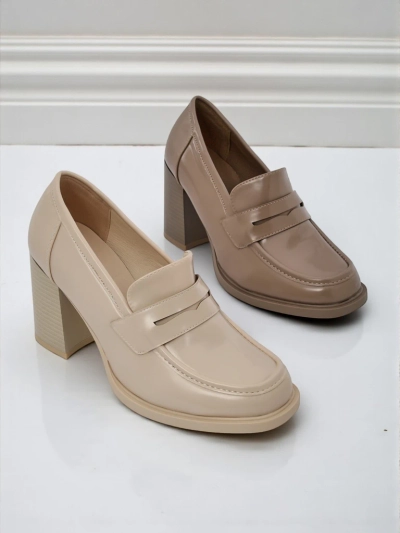 Royalfashion Woman mokasen heel Minerva