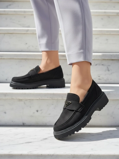 Eleganți Pantofi de Damă Nera din Piele Ecologică