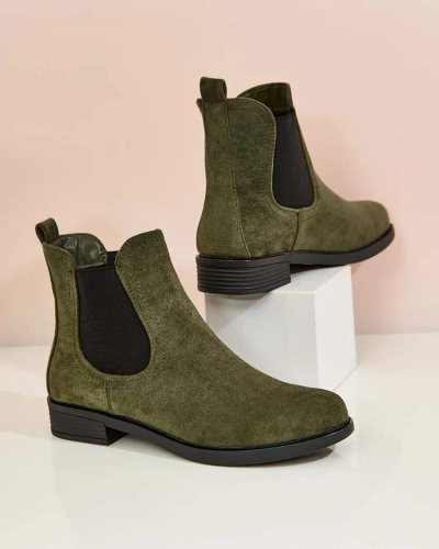 Royalfashion Cizme eco-suede Ataras pentru femei a'la sztyblettes