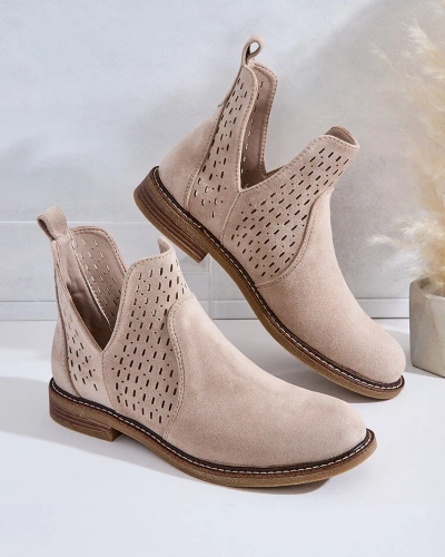Royalfashion Cizme eko suede Ovilla pentru femei