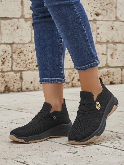 Royalfashion Slip-on pantofi sport din material textil pentru femei Teletta