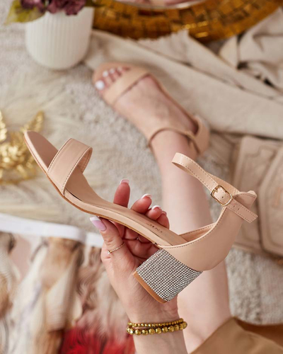 Royalfashion Sandale Zeye Stiletto pentru femei