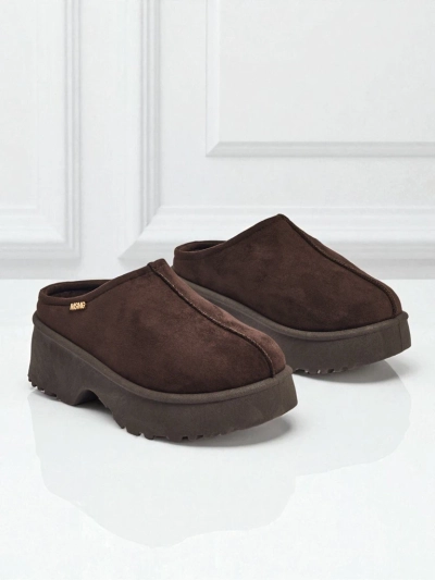 Ghete scurte tip snowboots pentru femei cu blană Noelina