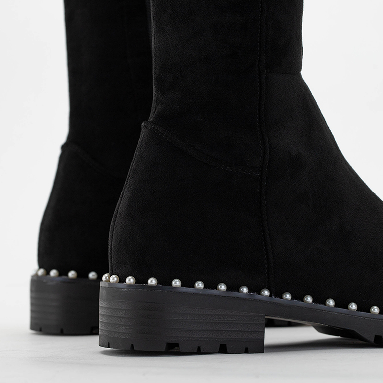 Cizme negre pentru femei Quintana - Încălțăminte