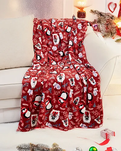 Pătură de Crăciun Royalfashion 200x220