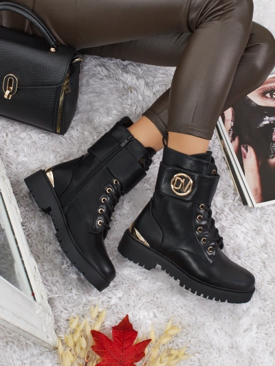 Botine workery dama cu decorațiuni Lorice