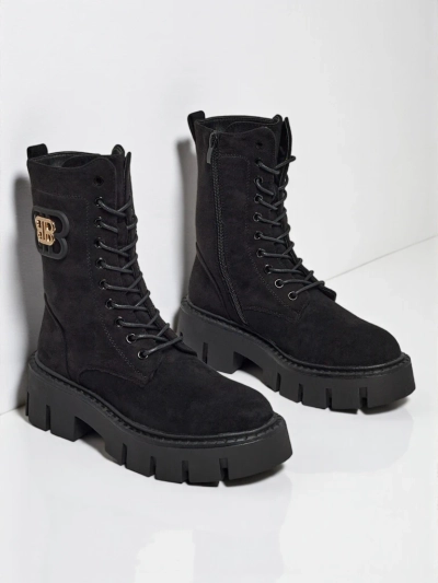 Royalfashion Botine tip workeri pentru femei Milloze