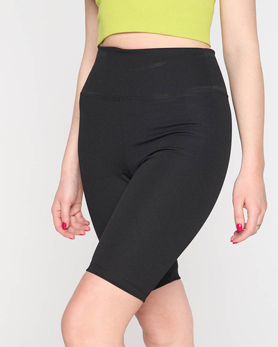 Jambiere de ciclism dama neagra - Imbracaminte