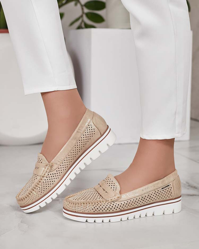 Royalfashion Mocasini de damă Openwork Leteller