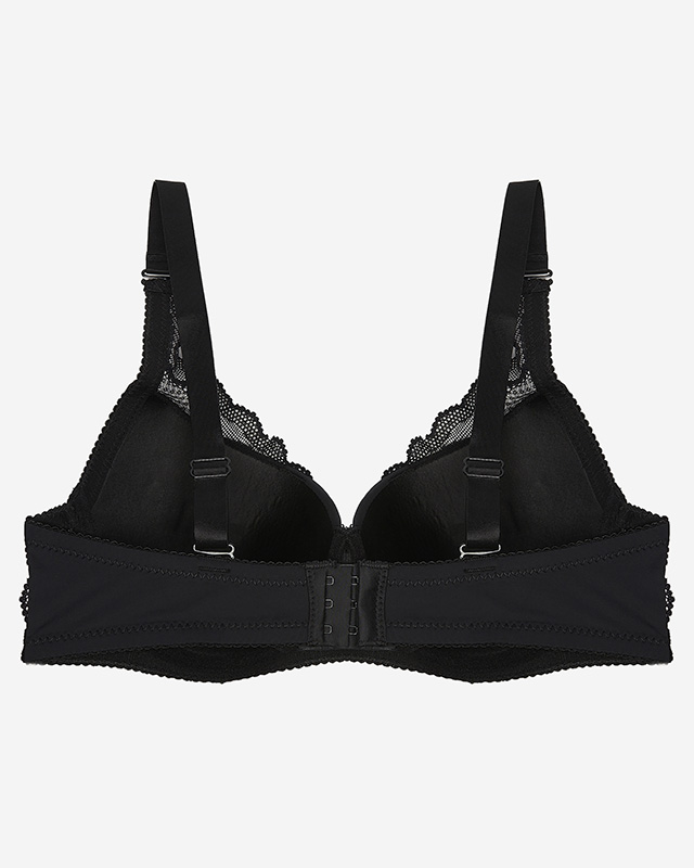 Sutien negru din dantelă pentru femei- Lenjerie