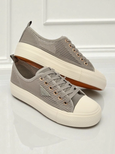 Tenis di Dama Callista Mesh Light Grey – konbinensia i estilo pa zomer i herfst