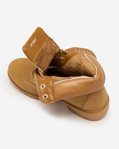 Royalfashion Trapperi pentru femei maro Karveliea