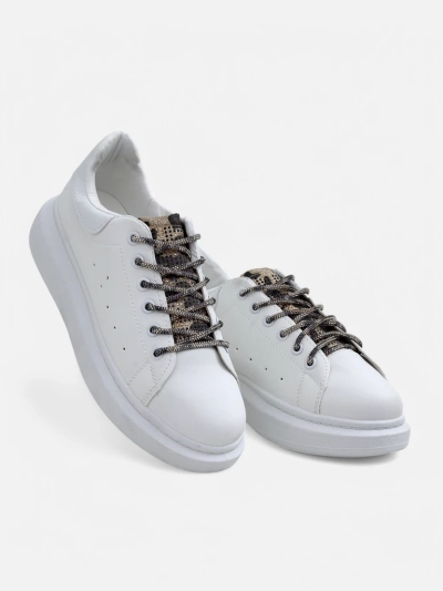 Lalla Bianca: Sneakers Eleganți Dama cu Platformă