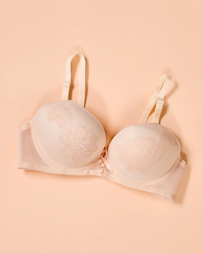 Royalfashion sutien umplut pentru femei, cu dantelă