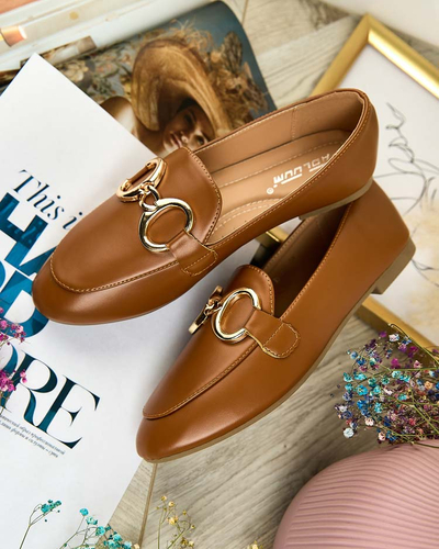 Royalfashion Mocasini cu decor pe nas Abermes